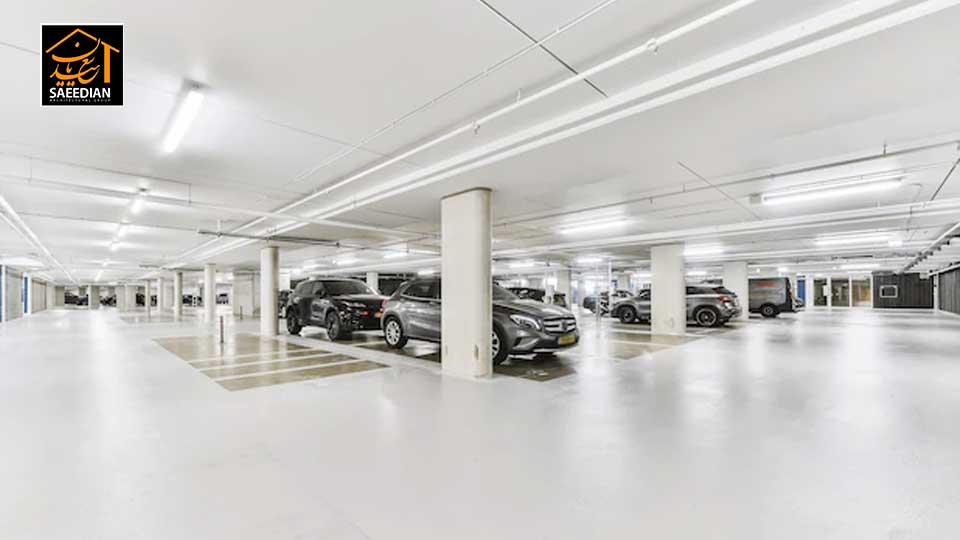 طراحی فضای داخلی پارکینگ